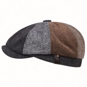 Casquette Newsboy à 8 Panneaux en Chevrons pour Hommes – Vente en Gros - Product Image 2