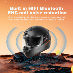 Casco Inteligente para Motocicleta con Cámara de Video 1080p, Llamadas Bluetooth, Navegación y Luz Trasera de Seguridad Integrada—Imprescindible para Conducir - Product Image 3