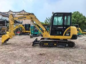 Komatsu มือสอง PC56 55 45 35 30เครื่องขุดขนาดเล็กมีใบมีดเครื่องขุดมือสองขนาดเล็ก6T 5T 4T 3T - Product Image 3