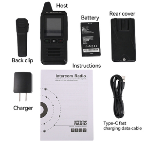 Radio Bidireccional Portátil 4G LTE PoC de Largo Alcance con Pantalla LCD y Carga Tipo-C ET-C18 - Product Image 3