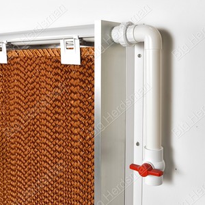 Panneau de refroidissement évaporatif haute performance 7090 7060 avec cadre en <span class=keywords><strong>PVC</strong></span> pour élevages avicoles – Panneau en cellulose alvéolée durable - Product Image 3