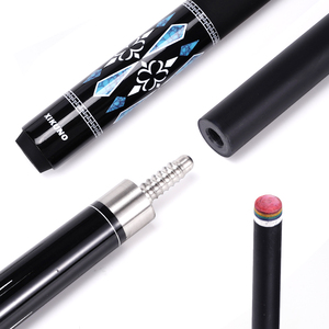 Nouvelle arrivée, ensemble de queues de billard, shaft en fibre de verre haute technologie, queue de billard 10,5 mm pour billard, 1/2 split avec joint en acier inoxydable en vente - Product Image 2