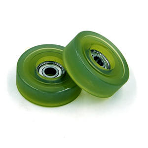 Roda PU vs Roda PVC, Apakah Sol Karet atau PU yang Lebih Baik? PU60848-16 608RS 8x48x16mm Rolos De Poliuretano Pu Guide Roller Pulley - Product Image 1