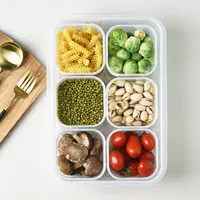 A3463 ev plastik kapaklı kutular mutfak buzdolabı meyve durumda sebzelik bölme gıda saklama kutusu