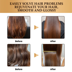 Etiqueta privada Salón Colágeno Cabello mágico Aceite de argán orgánico Queratina Alisado del cabello Nutritivo Reparación suave Cabello - Product Image 4