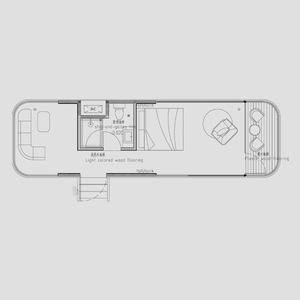 Умный сборный дом-капсула Kolida B7 с ванной и солнечной комнатой для магазина, жилых помещений, отеля, общежития - Product Image 2