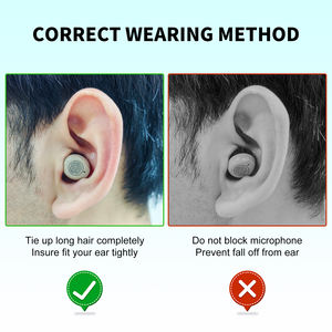 OTC mini produits auditifs d'oreille rechargeables prothèses auditives en gros <span class=keywords><strong>pour</strong></span> <span class=keywords><strong>les</strong></span> <span class=keywords><strong>sourds</strong></span> cic appareils auditifs portables numériques - Product Image 3