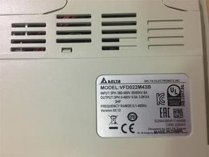 En stock, livraison directe, Del Ta VFD-M VFD022M43B, variateur de fréquence VFD, 3 phases, 380V, 2,2KW, inverseurs et convertisseurs - Product Image 2