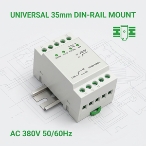 Relé Miniatura Trifásico, Protección de Secuencia de Fase y Sobretensión/Subtensión, Sellado IP20, Protector Multifunción de Uso General - Product Image 3