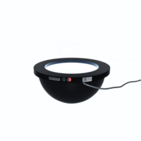 Éclairage LED à dôme pour vision industrielle, diffuseur de lumière pour surfaces courbes réfléchissantes, inspection industrielle