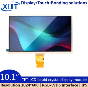 10,1 zoll cảnh quan ipstft LCD 1024*600 anzeigemodul hình ảnh hiển thị giao diện RGB * mipi * LVDS - Product Image 2