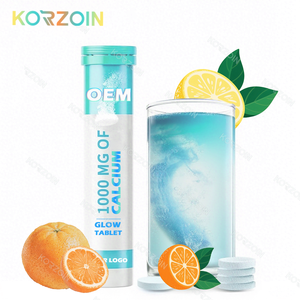 Oem Zero Suger nhanh lên chất điện giải & khoáng chất canxi với magiê và kẽm vitamin sủi bọt Tablet 60ct - Product Image 1