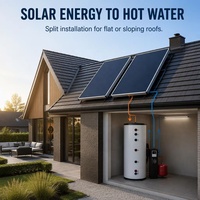 Système de chauffe-eau solaire électrique BTE Geyser, norme européenne, à économie d'énergie, pour usage domestique et garage, capacité 100L-1000L