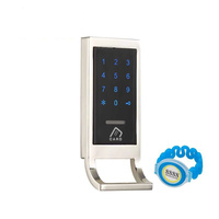 Cerradura Electrónica con Teclado de Contraseña y Tarjeta Digital para Gabinetes Metálicos y Puertas de Madera para Oficina 139Pw