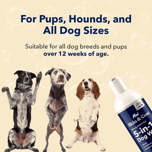 Nettoyant et revitalisant naturel pour chiens-5-en-1 pour les allergies et les démangeaisons sèches et hydratantes pour les peaux sensibles - Product Image 6