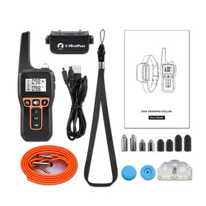 Collier de dressage pour chien LED rechargeable étanche Anti-aboiement Choc <span class=keywords><strong>électrique</strong></span> Dressage à distance Colliers de dressage pour chien - Product Image 5