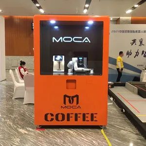 Mini caffè Robot automatico distributore automatico di caffè Barista chiosco caffè Robot