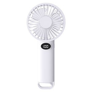 5V DC Mini portátil de mano USB recargable 1200mAh 6 niveles de velocidad ventilador de refrigeración por aire ventilador tambor Kdk <span class=keywords><strong>Pak</strong></span> Pc ventilador - Product Image 3