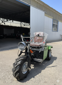 Microcultivador diésel de 23 HP con tres ruedas para huertos - 3 velocidades hacia adelante y 3 hacia atrás, minitractor multifuncional - Product Image 4