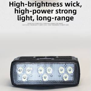 Nueva Linterna de Trabajo Portátil de 9 <span class=keywords><strong>LED</strong></span> ABS, Resistente al Agua, Recargable, con 4 Modos, Duradera, con Altavoz de 120 Decibeles para <span class=keywords><strong>Bicicleta</strong></span> - Product Image 4