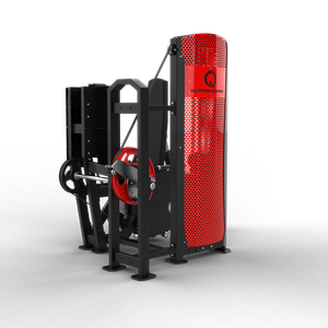 Machine de presse à jambes assise QLI QPALP74 en acier robuste avec sélecteur de poids, équipement de fitness commercial pour salle de sport - Product Image 2