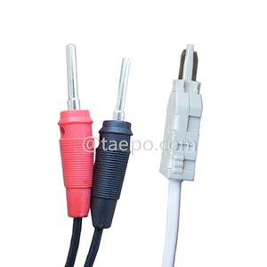 2-poliges Test kabel LSA-Tests topfen an Bananen stecker 1,5 m Wird in Telekommunikation gestellen, Verteiler rahmen und Schalt schränken verwendet - Product Image 1