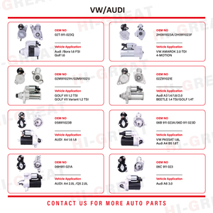 Démarreur de qualité d'origine pour systèmes électriques automobiles, compatible VW <span class=keywords><strong>Tiguan</strong></span>, Atlas, <span class=keywords><strong>Taigo</strong></span>, Amarok, Caddy, Touran, Sharan - Product Image 6