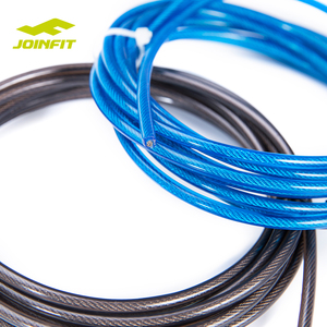 Trung Quốc crossfits tập thể dục nặng bỏ qua dây tùy chỉnh có thể điều chỉnh TPU tốc độ dây thép bỏ qua nhảy dây - Product Image 4