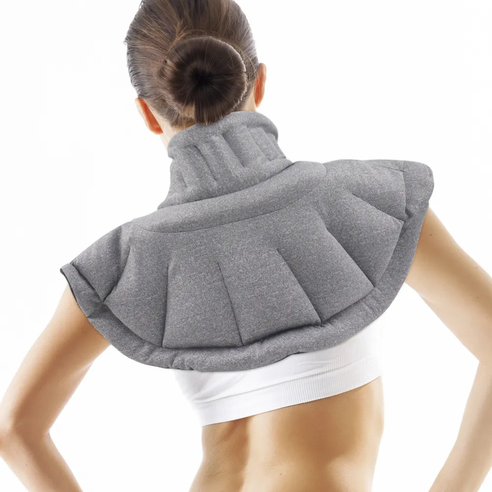 Микроволновый горячий влажный пакет, термотерапевтическая Подушечка для шеи и плеч, снятие боли в спине