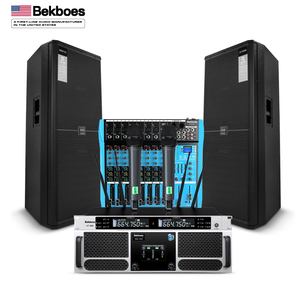 Système Audio Complet Professionnel Bekboe pour Événements Extérieurs, Équipement Sonore pour Églises - Product Image 1