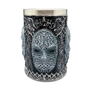Vente en gros : Tasses à <span class=keywords><strong>café</strong></span> et bière en acier inoxydable, design squelette 3D, thème Moyen Âge, Halloween, <span class=keywords><strong>Harry</strong></span> <span class=keywords><strong>Potter</strong></span>, créatives et uniques, en résine - Product Image 4