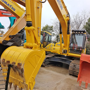 Pelle hydraulique sur chenilles Komatsu PC210 d'occasion de haute qualité du Japon avec composants de base engrenage de pompe moteur - Product Image 2