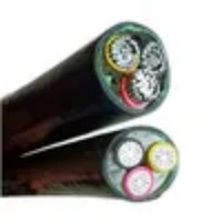 Câble d'alimentation triphasé multibrins isolé en PVC 0,6/1 kV, cuivre 4x16 4x35 mm² pour l'industrie