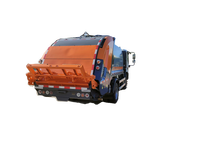 Camion à ordures diesel au meilleur prix, équipé d'un compacteur pour une compression efficace des déchets et un fonctionnement quotidien fiable