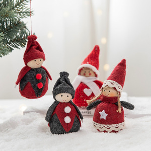 Di alta qualità di natale decorazione bambole Festival vestito ragazzi e ragazze piccoli angeli per Festival piccoli ciondoli ornamento - Product Image 1