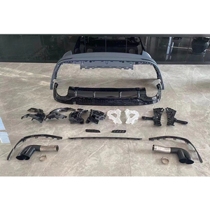 Kit de carrocería de coche de buena calidad, parachoques trasero mejorado con difusor para <span class=keywords><strong>Audi</strong></span> Q8 <span class=keywords><strong>SQ8</strong></span> a RSQ8 2019 2020 2021 <span class=keywords><strong>2022</strong></span> 2023 - Product Image 3