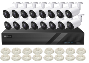 16CH 4MP an ninh ghi trong nhà và ngoài trời thời tiết chuyển động cảnh báo P2P ứng dụng dễ dàng giám sát từ xa Camera CCTV (không có HDD) - Product Image 2