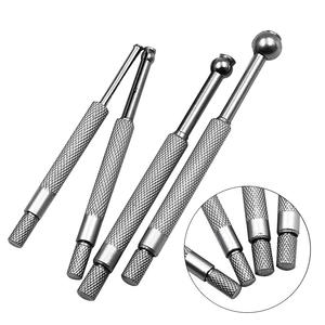 छोटे छेद गेज टेलीस्कोपिंग गेज एक पूर्ण गेंद प्रकार मापने 1/8 "-1/2" 4 पीसी पूर्ण-बॉल छोटे छेद बोर सटीक गेज - Product Image 2