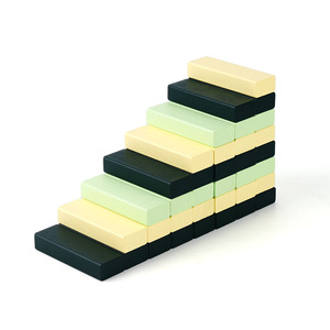 Gioco di Impilamento in Legno <span class=keywords><strong>Global</strong></span> Bridge, 54 Pezzi, Gioco da Tavolo per Famiglie, Torre di Blocchi in Legno Naturale per Bambini e Adulti - Product Image 4
