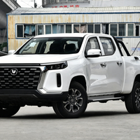Nouveau camionnette de transport d'occasion Changan à double cabine, 2 tonnes, manuelle, essence ou diesel, 4x2 ou 4x4, à vendre