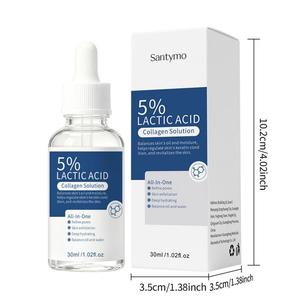 Popolare Siero Multi-effetto all'Acido Lattico 30ml Esfoliante e Nutriente con Ceramide per Viso, Uso Domestico, Riparazione Pelle Opaca e Ruvida - Product Image 6