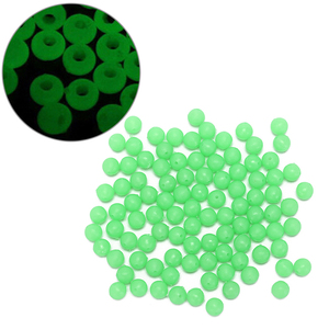 WEIHE 6mm /8mm vert bloc perles pêche ronde lumineuse perle <span class=keywords><strong>bouchon</strong></span> - Product Image 4