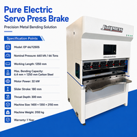 Prensa Plegadora CNC Servoeléctrica de 66 Toneladas, Máquina de Plegado de Chapa Metálica de Alta Precisión