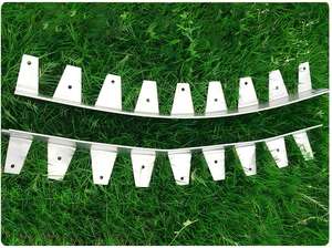 Borde <span class=keywords><strong>de</strong></span> acero inoxidable para separar césped y piedras, para jardinería y delimitación <span class=keywords><strong>de</strong></span> plantas - Product Image 4