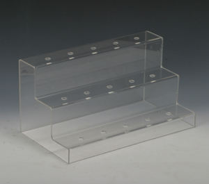 Présentoir en plastique acrylique transparent pour tubes à essai, flacons, brosses à dents, cigares, rasoirs, stylos – Excellent pour l'affichage de vos produits - Product Image 5