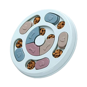 DR CATCH Blue <span class=keywords><strong>Dog</strong></span> <span class=keywords><strong>Puzzle</strong></span> giocattolo eco-friendly cibo in plastica per IQ formazione e arricchimento mentale - Product Image 1