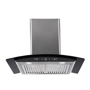 H215-6s <span class=keywords><strong>Greentec</strong></span> personnalisé moderne Type cuisine corps en acier inoxydable hotte cheminée hotte - Product Image 2