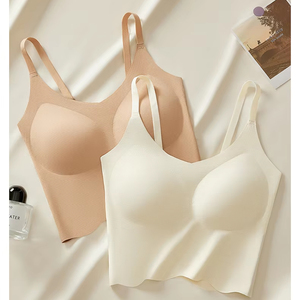 223 # nuovo bottone incrociato invisibile bellissimo reggiseno senza segni sul retro comodo che raccoglie il seno senza cerchio in acciaio avvolge il reggiseno da donna - Product Image 5
