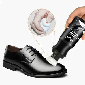新产品鞋蜡鞋油白色中性和棕色黑色液体皮革鞋油