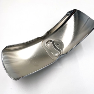 Points de fixation d'origine pour CT70 DAX ST70 <span class=keywords><strong>Moto</strong></span> vintage Ensemble de garde-boue avant et arrière chromés - Product Image 3